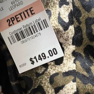 NEW! Leopard Blazer Jacket
